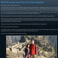 SERVIR brings more than countries together